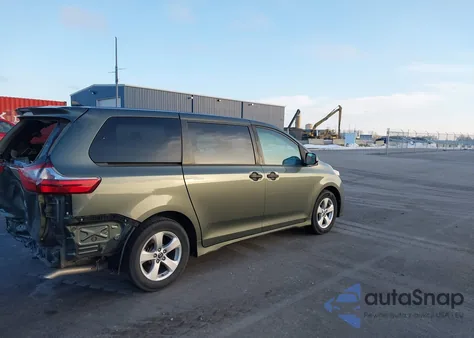 2020 Toyota Sienna L from USA, damaged, VIN 5TDZZ3DC5LS056133